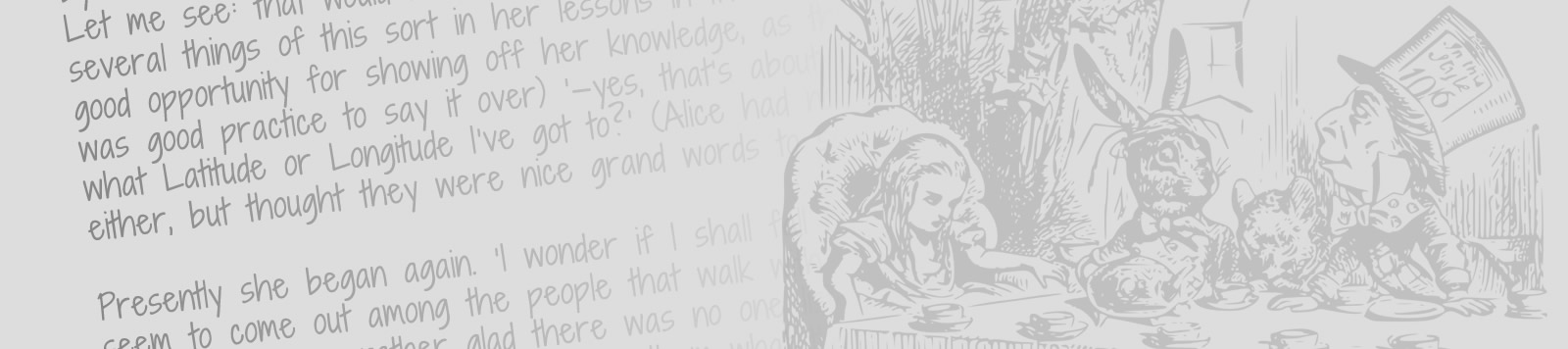 Alice in Wonderland